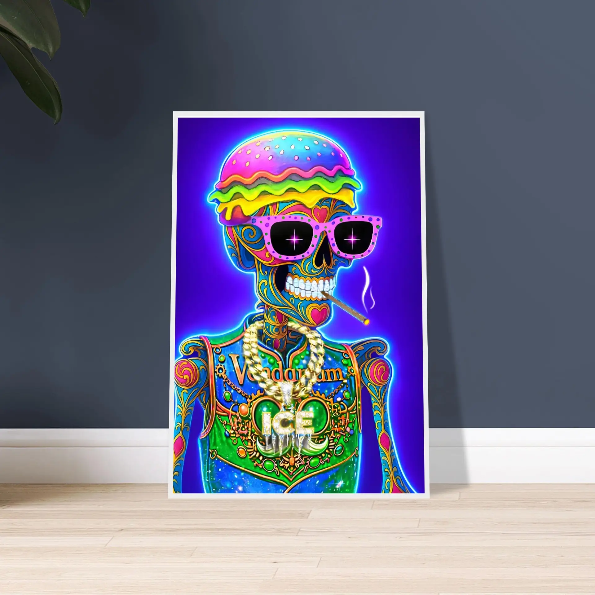 'Lifestyles' Framed NFT Art