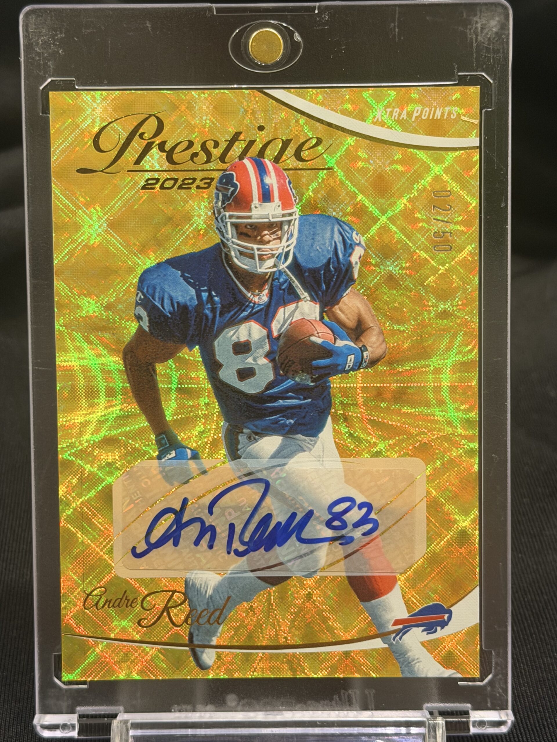 Gold Andre Reed Auto