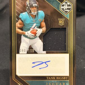 2023 Panini Limited Tank Bigsby Rookie RC Jersey Autograph #080/199 Jacksonville Jaguars