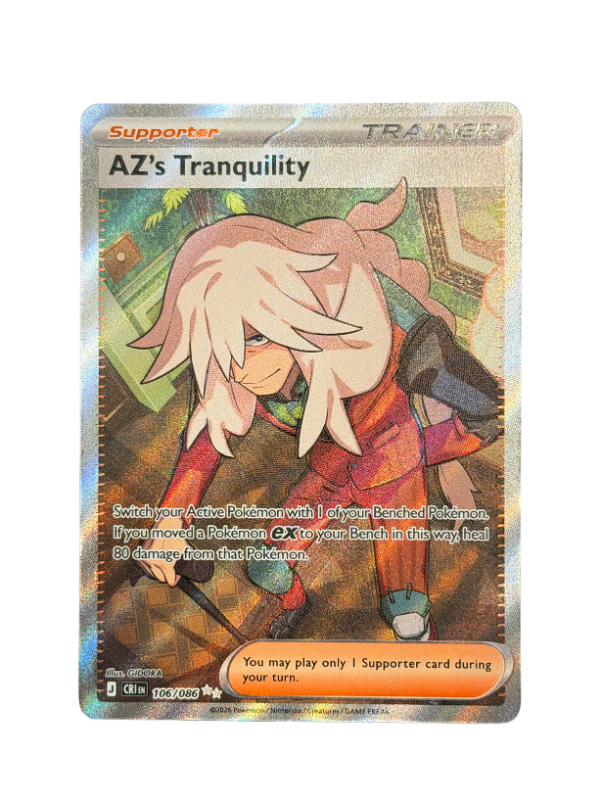 2026 Pokemon tCRI AZ's Tranquility #106/086 Special Illustration Rare - Image 2