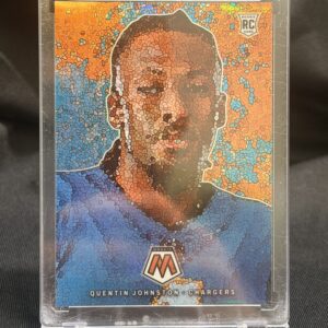 2023 Panini Mosaic Football Quentin Johnston Micro Mosaic Prizm #MM-8 Rookie RC