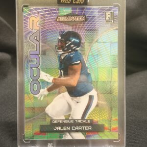 2023 Wild Card Alumination Ocular Jalen Carter #AO-JC Rookie 10/10