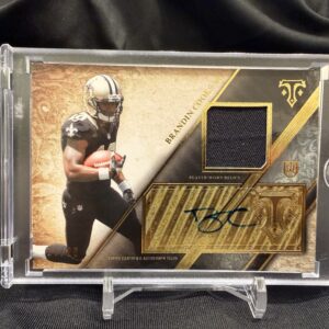 2014 Topps Triple Threads Brandin Cooks #TTRAR-15 Rookie Autograph Relic