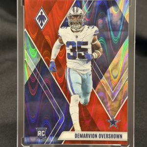 2023 Panini Phoenix Football Demarvion Overshown #186 Red Rookie RC /199