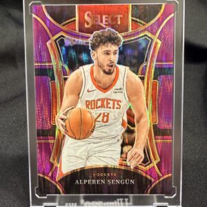 2023-24 Panini Select Basketball Alperen Şengün #388 Mezzanine Prizm 019/175
