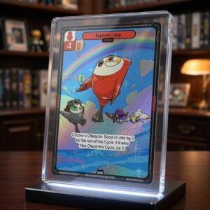 2026 Vibes TCG Moonbird Euphoric Leap #29/195 Holofoil Action Card