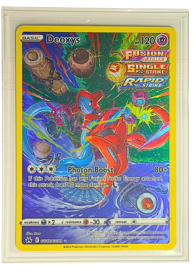 2023 Pokemon Crown Zenith Deoxys #GG12/GG70 Holofoil