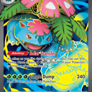 2024 Pokemon MEG Mega Venusaur ex #155/132 Special Illustration Rare
