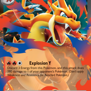 Pokemon Mega Charizard Y ex #022/217 Holofoil ASC Stage 2 ex Card