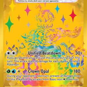 2025 Pokemon PRE Terapagos ex #180/131 Gold Hyper Rare