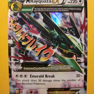 2015 Pokemon Roaring Skies M Rayquaza-EX #76/108 Holofoil