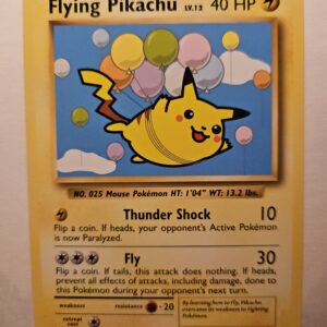 2016 Pokemon Evolutions Flying Pikachu #110/108 Secret Rare