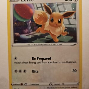 2022 Pokemon SWSH Black Star Promos Eevee #SWSH212 Holofoil