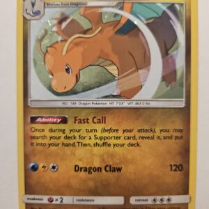 2019 Pokemon Team Up Dragonite #119/181 Reverse Holo