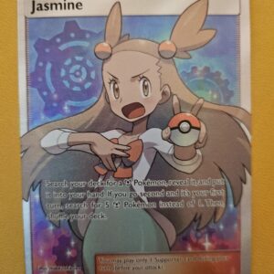 2018 Pokemon Team Up Jasmine #177/181 Full Art Holofoil Supporter Trainer