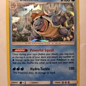 Blastoise #25/181 Team Up, Cracked Ice Holofoil