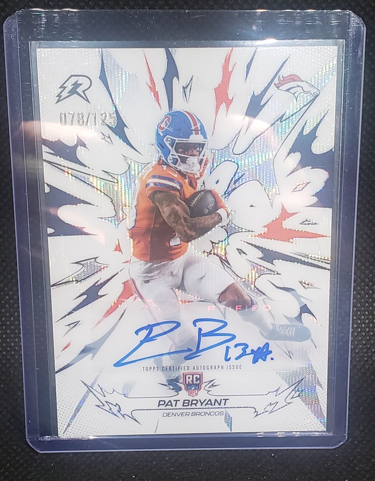 2026 Topps Resurgence Pat Bryant #129 Rookie Autograph 078/125