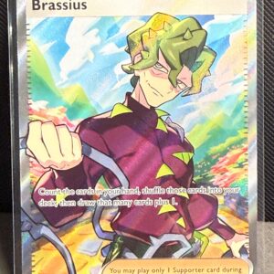 2025 Pokemon Prismatic Evolutions Brassius #135/131 Full Art Holofoil