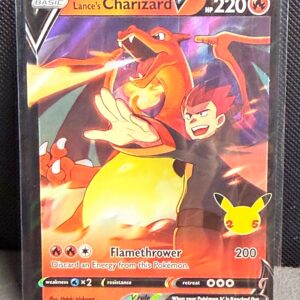 2021 Pokemon Sword & Shield Promo Lance's Charizard V #SWSH133 Holofoil