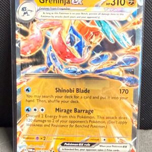 2024 Pokemon Twilight Masquerade Greninja ex #106/167 Tera Holofoil