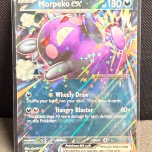 2024 Pokemon Paldean Fates Morpeko ex #055/084 Holofoil