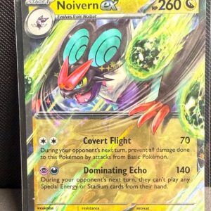 2023 Pokemon Paldea Evolved Noivern ex #153/193 Double Rare Holofoil