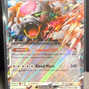 2024 Pokemon Twilight Masquerade Bloodmoon Ursaluna ex #141/167 Holofoil