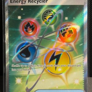 2026 Pokemon Prismatic Evolutions Energy Recycler #108/088 Special Illustration Rare Holofoil