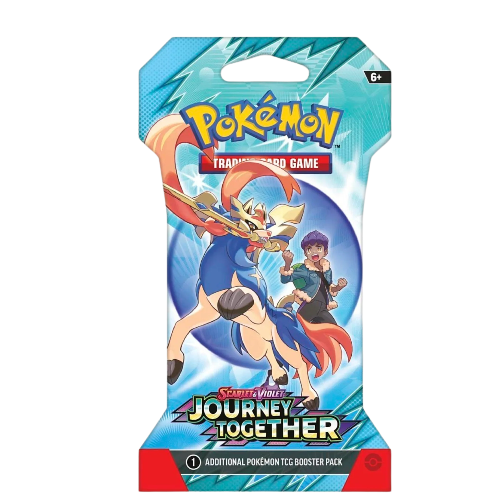 4 Journey Together sleeved booster packs