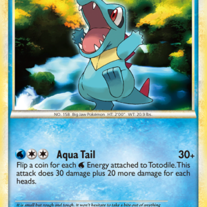 2011 Pokemon Call of Legends Totodile #74/95