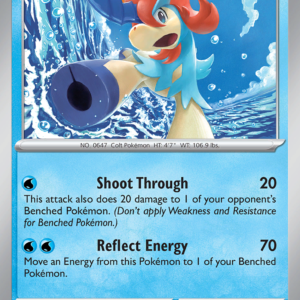 2026 Pokemon CRI Keldeo #019/08 Holofoil