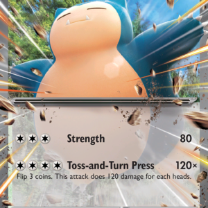 2025 Pokemon Prismatic Evolutions Snorlax ex #076/131 Holofoil