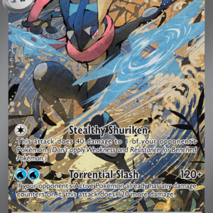 2023 Pokemon SVP Greninja ex #132 Special Illustration Rare Holofoil Promo