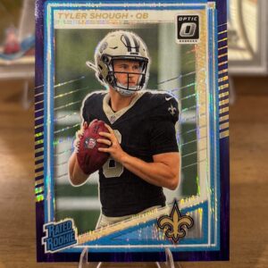 2025 Donruss Optic Tyler Shough #223 Rated Rookie Purple Prizm New Orleans Saints QB