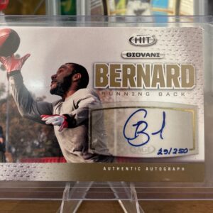 2013 SAGE HIT Giovani Bernard Authentic Autograph #A126 29/250