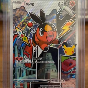 2026 Pokemon MEP Tepig #050 Illustration Rare Holofoil