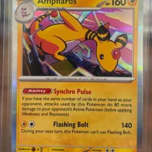2026 Pokemon CRI Ampharos #029/086 Holofoil