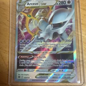 2022 Pokemon Sword & Shield—Brilliant Stars Arceus VSTAR #123/172 Holofoil