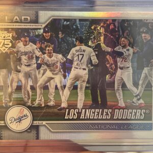 2026 Topps Series One Los Angeles Dodgers Team Card #256 Foil