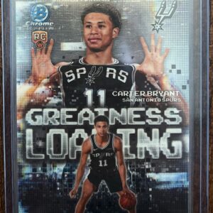 2025 Bowman Chrome Carter Bryant #GL-14 Greatness Loading RC Refractor