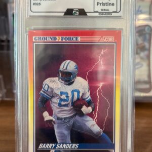 1990 Score Ground Force Barry Sanders #325 PSA 10 Pristine