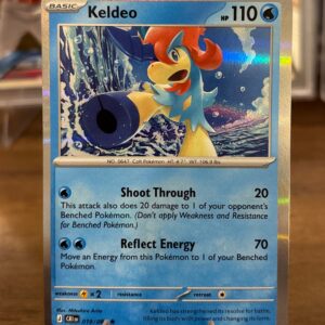 2026 Pokemon CRI Keldeo #019/08 Holofoil