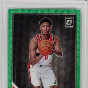 2019/20 Donruss Optic Rui Hachimura Wizards Rated Rookie Green Wave Prizm PSA 10