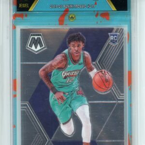 2019/20 Panini Mosaic Ja Morant Memphis Grizzlies Rookie Card RCG 10 Jewel