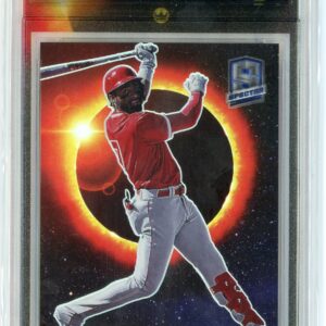 2021 Panini Spectra Jo Adell LA Angels Rookie Solar Eclipse Holo Prizm Case Hit RCG 10 Jewel