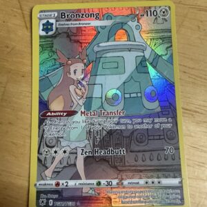2022 Pokemon Sword & Shield Lost Origin Bronzong #TG11/TG30 Trainer Gallery Holofoil
