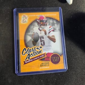 2025 Topps Class Action Jayden Daniels #CA-24 Washington Commanders QB