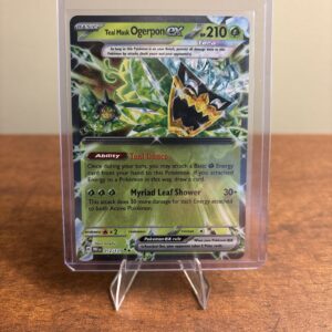2024 Pokemon Scarlet & Violet Prismatic Evolutions Teal Mask Ogerpon ex #012/131