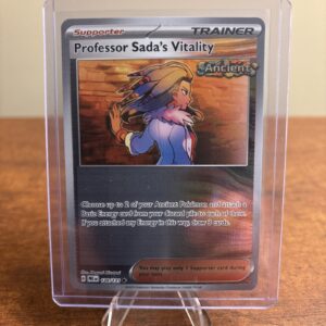 2025 Pokemon Prismatic Evolutions Professor Sada's Vitality #120/131 Trainer Supporter