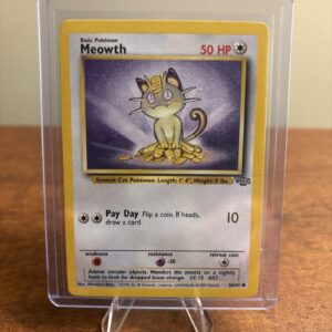1999 Pokemon Base Set Meowth #56/64